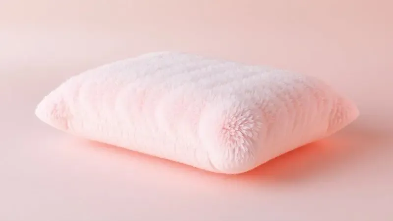 Visualização 3D de uma camada superior macia e luxuosa tipo pillow top para maior conforto no sono.