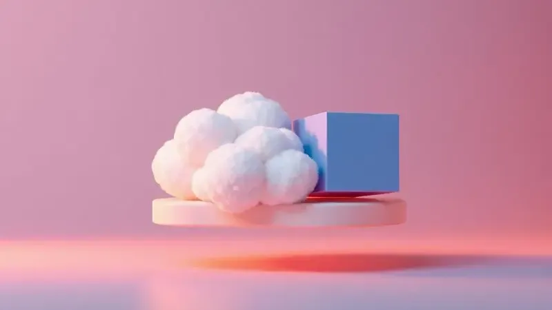 Representação conceitual em 3D de diferentes níveis de firmeza e conforto para escolha de colchão.