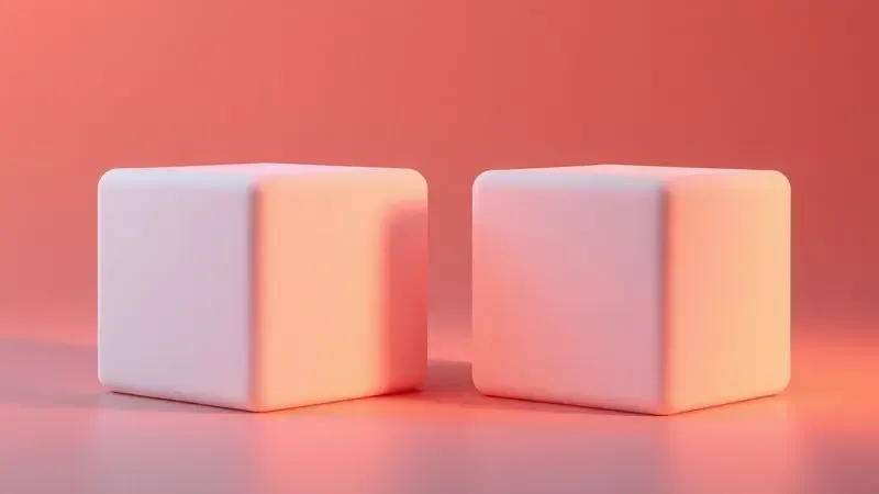 Representação visual da diferença entre espumas de densidades variadas sob pressão leve em estilo 3D vibrante.