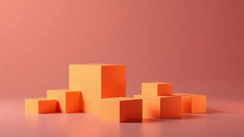 Representação abstrata de densidades de espuma para colchão hospitalar em cores quentes.