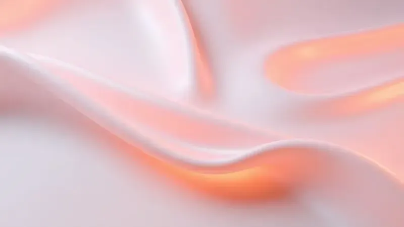 Conceito visual 3D de elasticidade e pressão de ar em uma superfície macia e flexível.