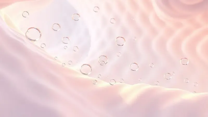 Visualização conceitual da circulação de ar e frescor através de texturas porosas em estilo 3D.